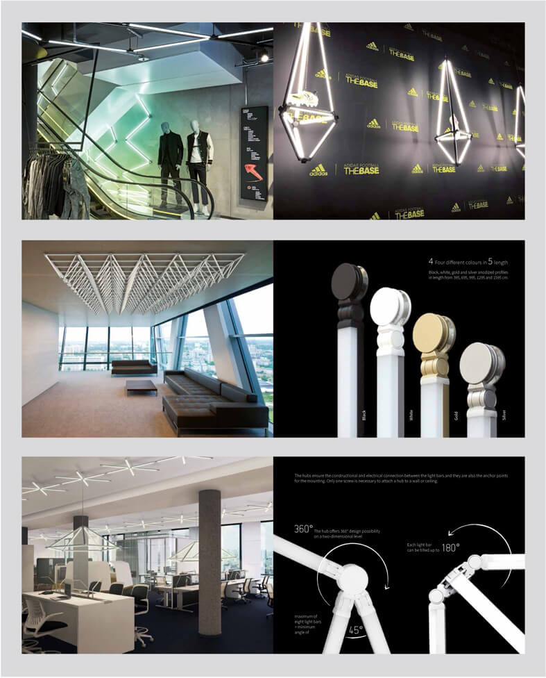 Eva Klapp Kommunikationsdesign / Grafikdesign - Ligeo Lampensysteme